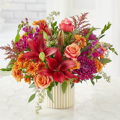 Burgundy Landscape Bouquet –  Davinci Flower Shop Ltd, Scarborough ON