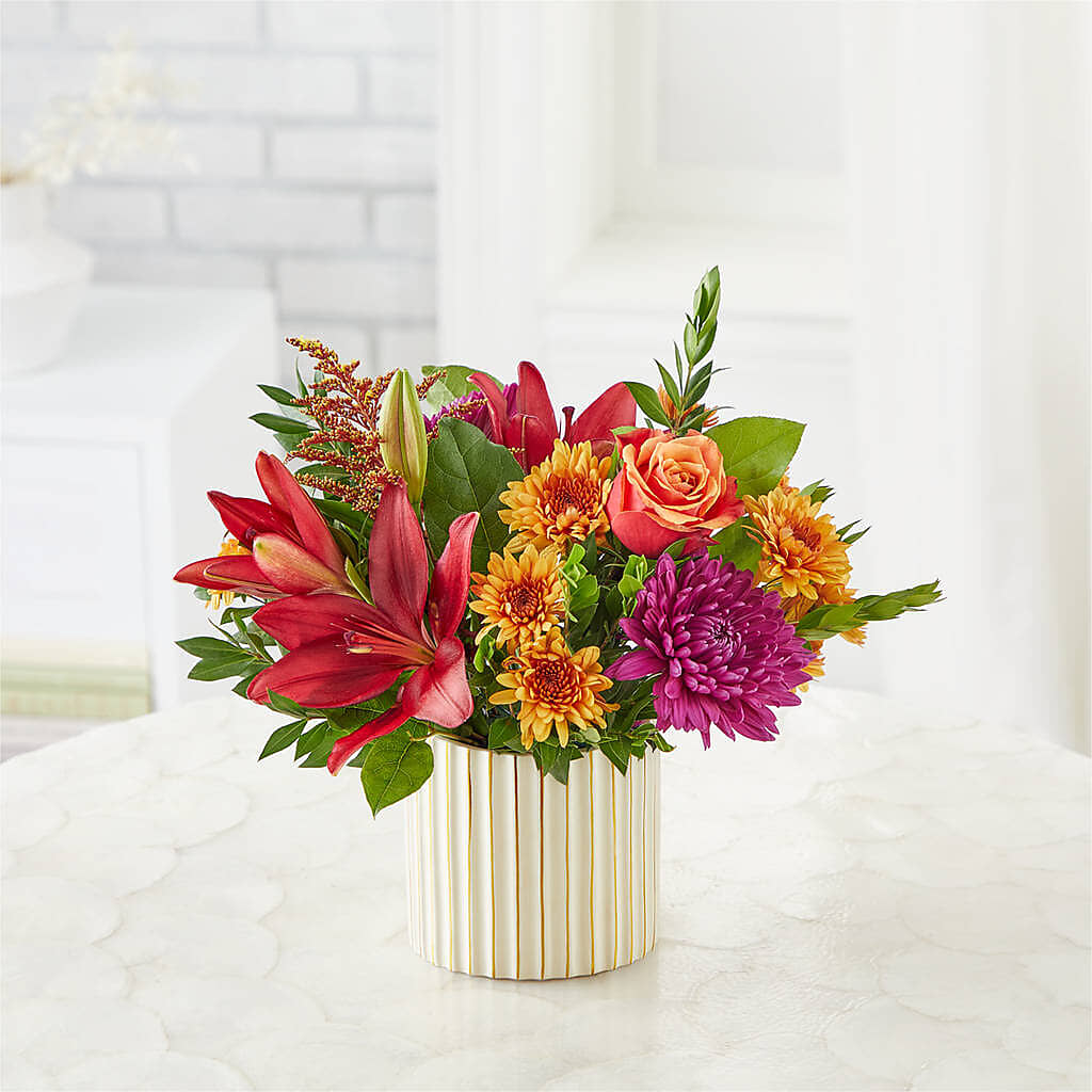 Burgundy Landscape Bouquet –  Davinci Flower Shop Ltd, Scarborough ON
