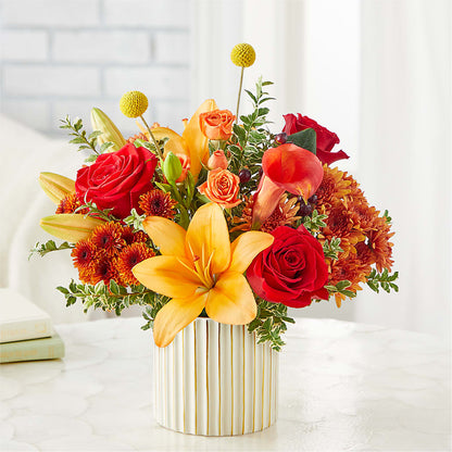 Scarlet Skies Bouquet –  Davinci Flower Shop Ltd, Scarborough ON