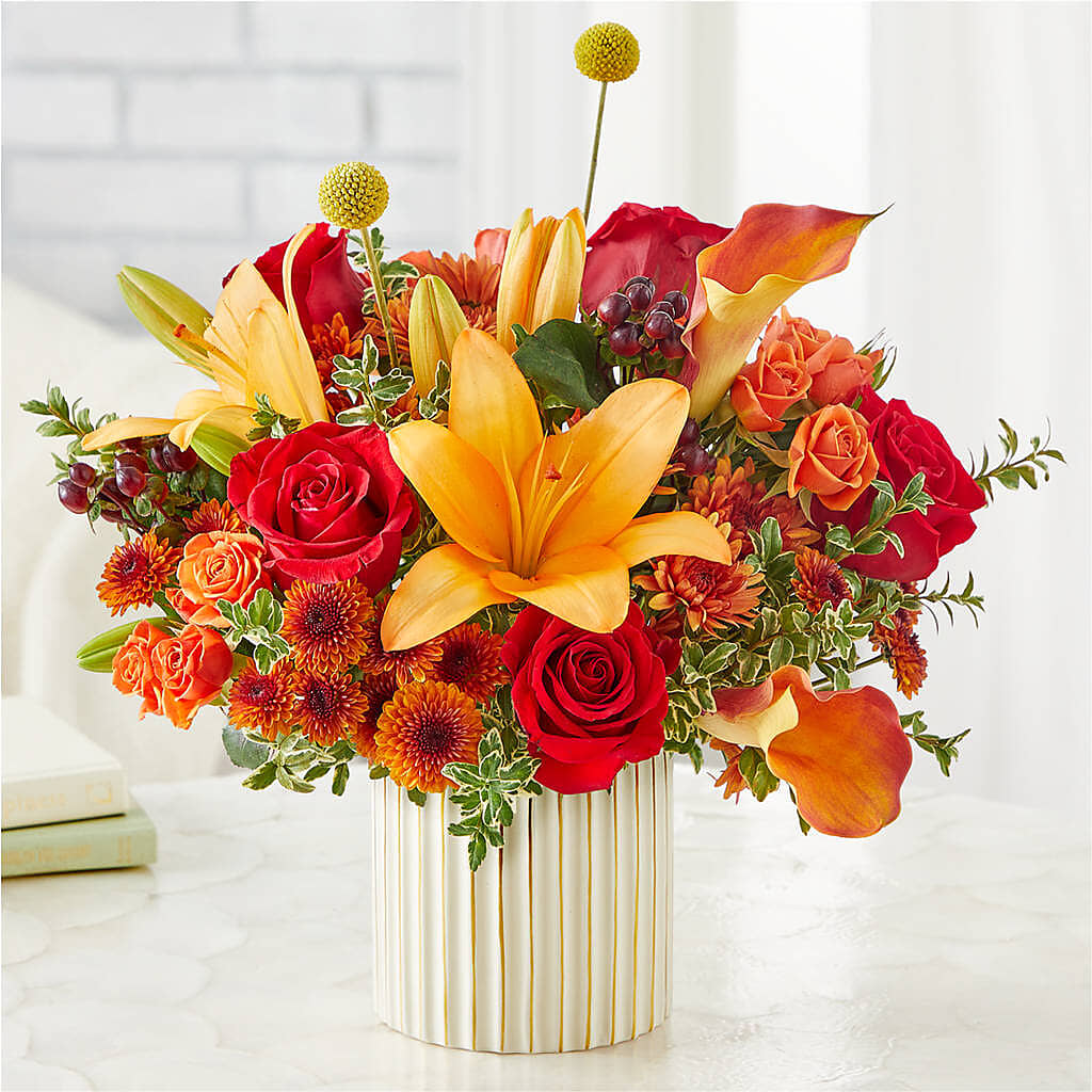 Scarlet Skies Bouquet –  Davinci Flower Shop Ltd, Scarborough ON