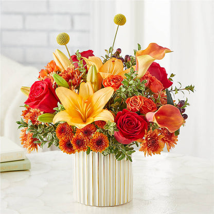 Scarlet Skies Bouquet –  Davinci Flower Shop Ltd, Scarborough ON