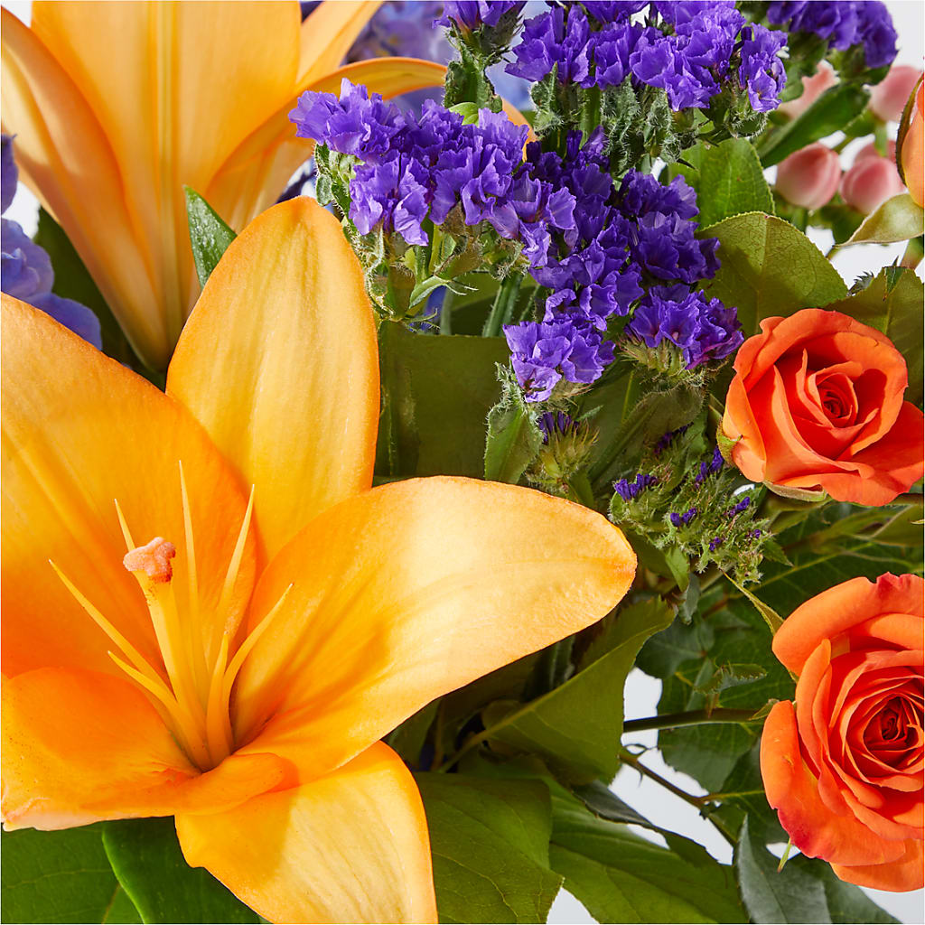 Radiant Citrus Bouquet –  Davinci Flower Shop Ltd, Scarborough ON