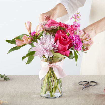 Pink Ribbon - A Florist Original –  Davinci Flower Shop Ltd, Scarborough ON