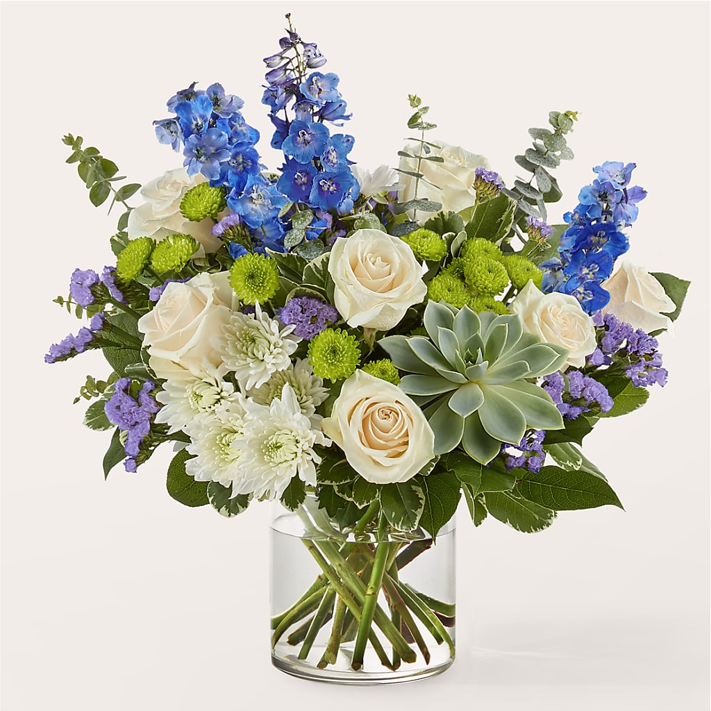 Cerulean Waves Bouquet –  Davinci Flower Shop Ltd, Scarborough ON