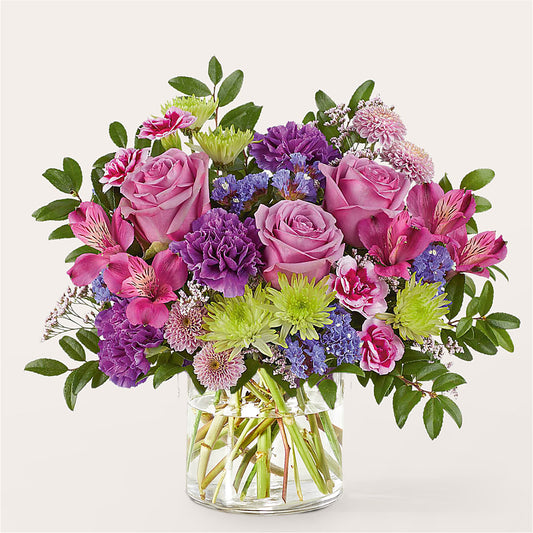 Glass Half Full Bouquet –  Davinci Flower Shop Ltd, Scarborough ON