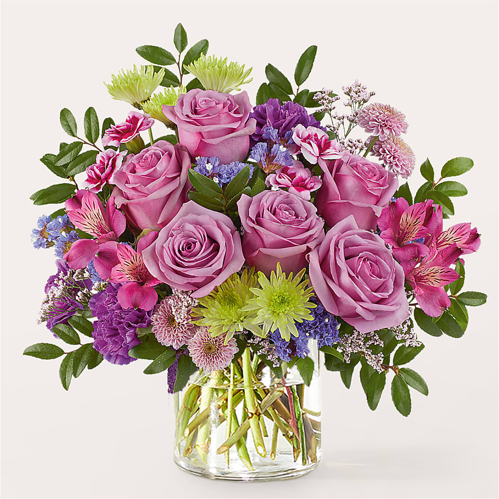 Glass Half Full Bouquet –  Davinci Flower Shop Ltd, Scarborough ON