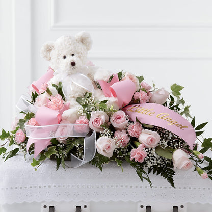 Touch of Sympathy Casket Spray –  Davinci Flower Shop Ltd, Scarborough ON