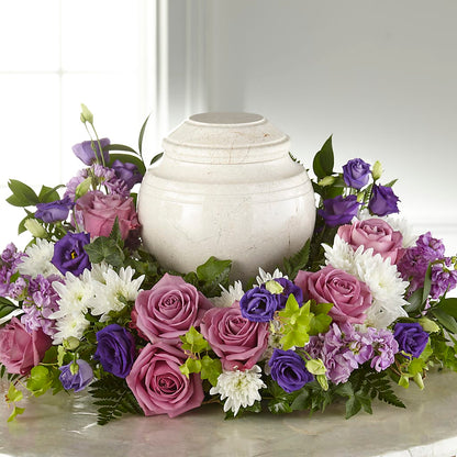 Blooming Sympathy Cremation Adornment –  Davinci Flower Shop Ltd, Scarborough ON