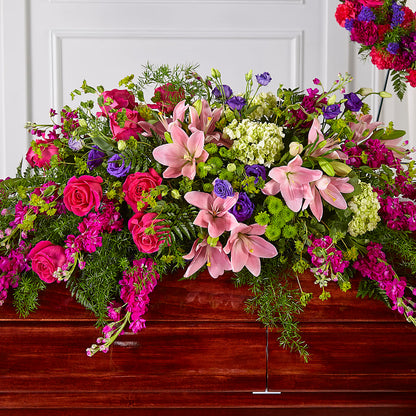 Radiant Tribute Casket Spray –  Davinci Flower Shop Ltd, Scarborough ON