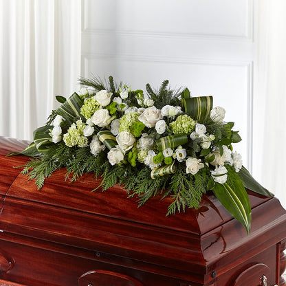 Hopeful Gesture Casket Spray –  Davinci Flower Shop Ltd, Scarborough ON