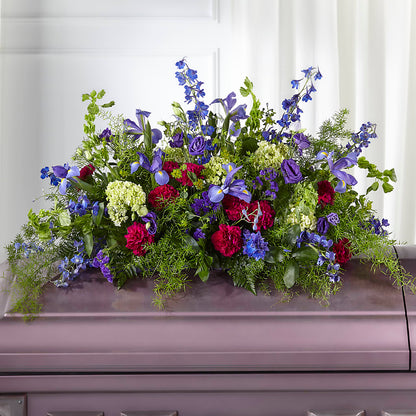 Always Treasured Casket Spray –  Davinci Flower Shop Ltd, Scarborough ON