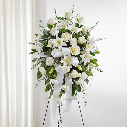 With Care Standing Spray –  Davinci Flower Shop Ltd, Scarborough ON