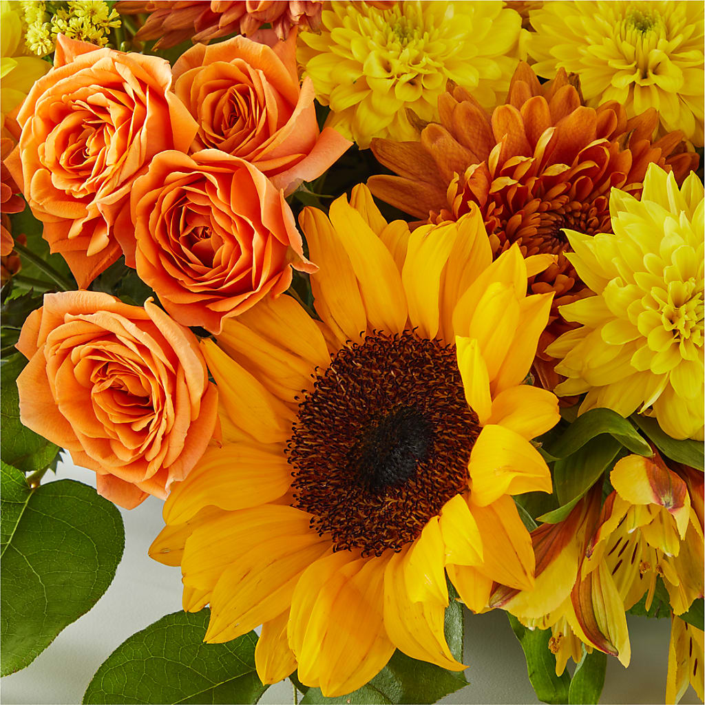 Autumn Harmony Centerpiece –  Davinci Flower Shop Ltd, Scarborough ON