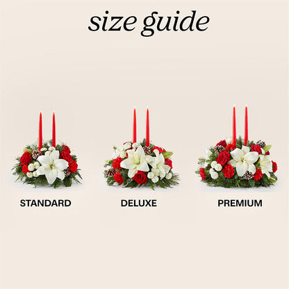 Seasonal Festivities Centerpiece –  Davinci Flower Shop Ltd, Scarborough ON