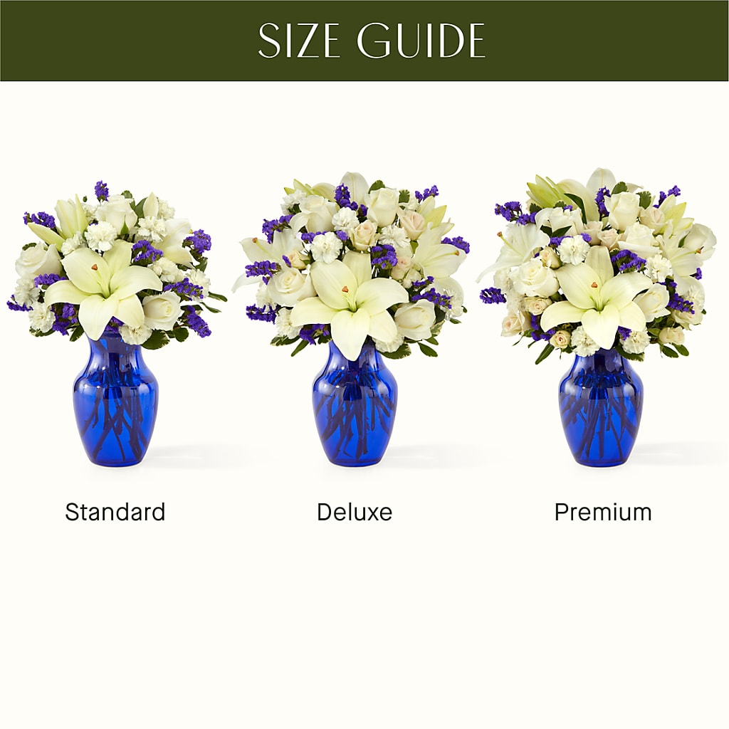 Sapphire Rush Bouquet –  Davinci Flower Shop Ltd, Scarborough ON