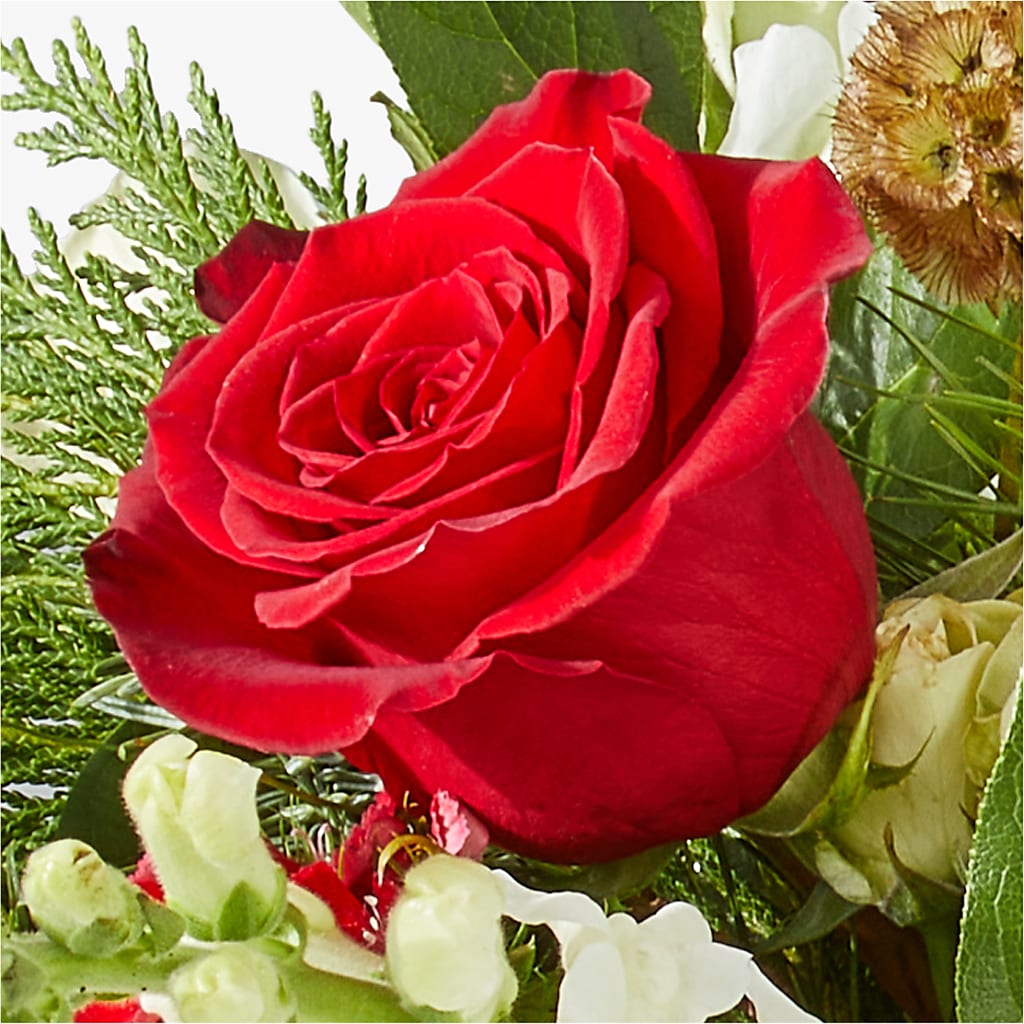 Deck the Halls Bouquet –  Davinci Flower Shop Ltd, Scarborough ON