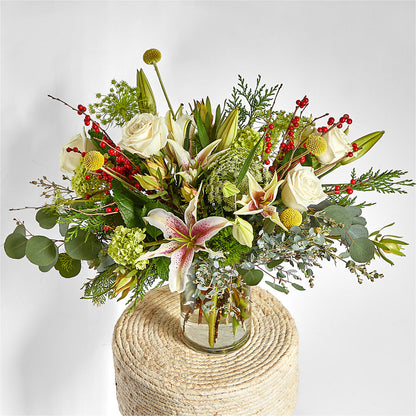 Berry & Bright Bouquet –  Davinci Flower Shop Ltd, Scarborough ON