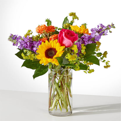 Vibrant Greetings Bouquet –  Davinci Flower Shop Ltd, Scarborough ON