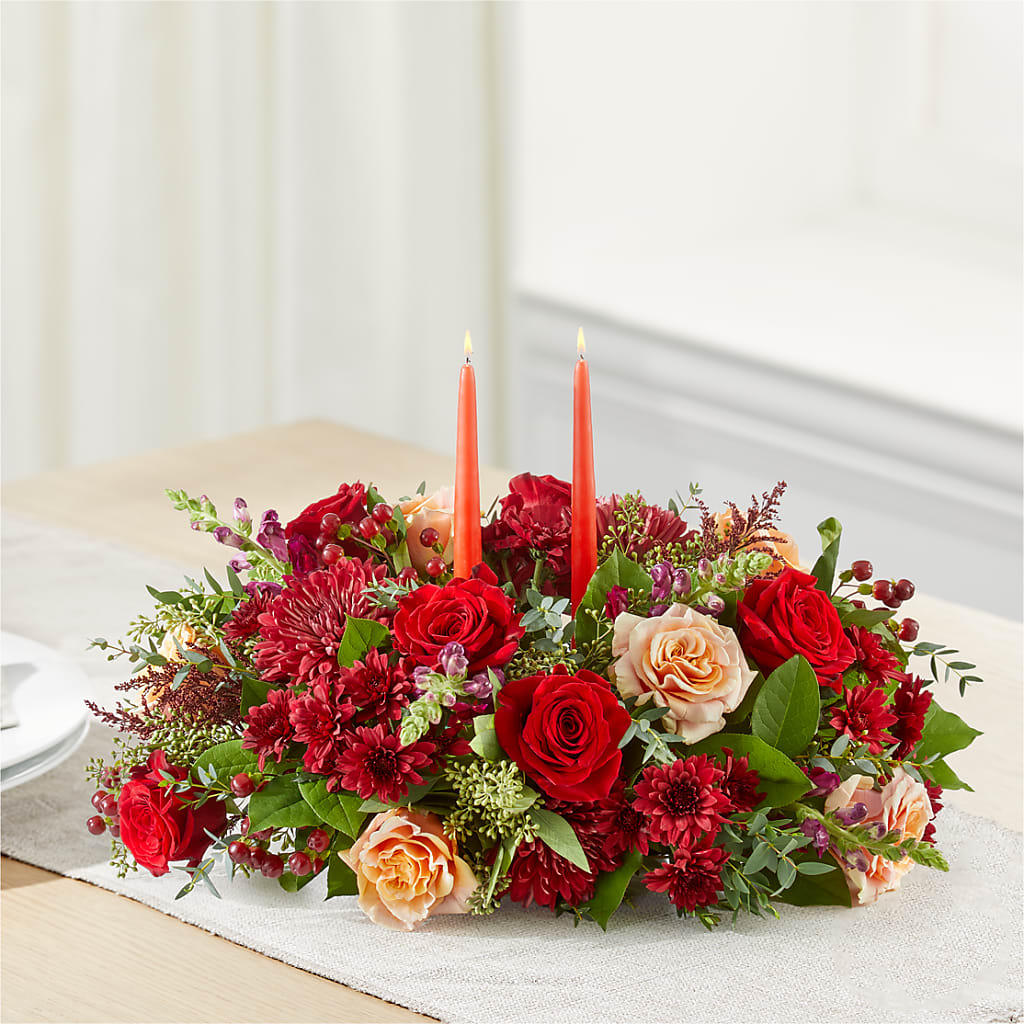 Most Thankful Centerpiece –  Davinci Flower Shop Ltd, Scarborough ON