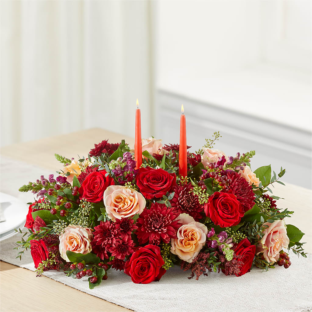 Most Thankful Centerpiece –  Davinci Flower Shop Ltd, Scarborough ON