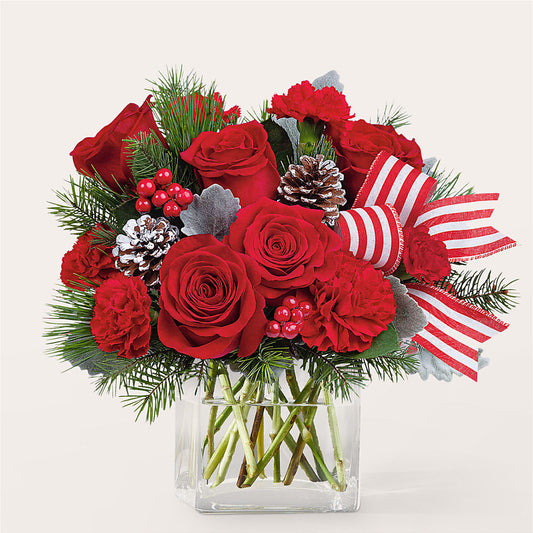 Baking Spirits Bright Bouquet –  Davinci Flower Shop Ltd, Scarborough ON