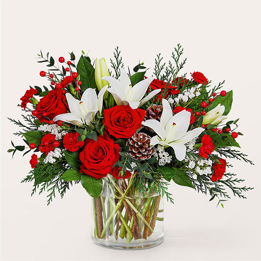 Best in Snow Bouquet –  Davinci Flower Shop Ltd, Scarborough ON