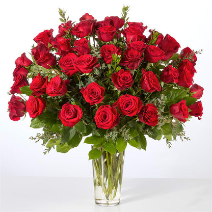 Forever Yours Fifty Stem Red Rose Bouquet –  Davinci Flower Shop Ltd, Scarborough ON