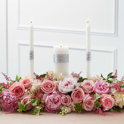 Worldwide Romance Unity Candle Arrangement –  Davinci Flower Shop Ltd, Scarborough ON