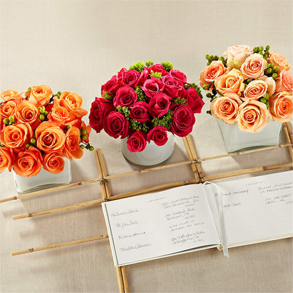 Dawn Rose Centerpiece –  Davinci Flower Shop Ltd, Scarborough ON