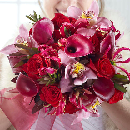 Heart of Hearts Bouquet –  Davinci Flower Shop Ltd, Scarborough ON